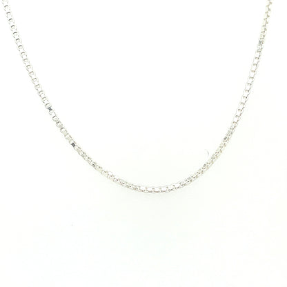 Light box chain - sterling silver