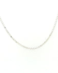 Light box chain - sterling silver