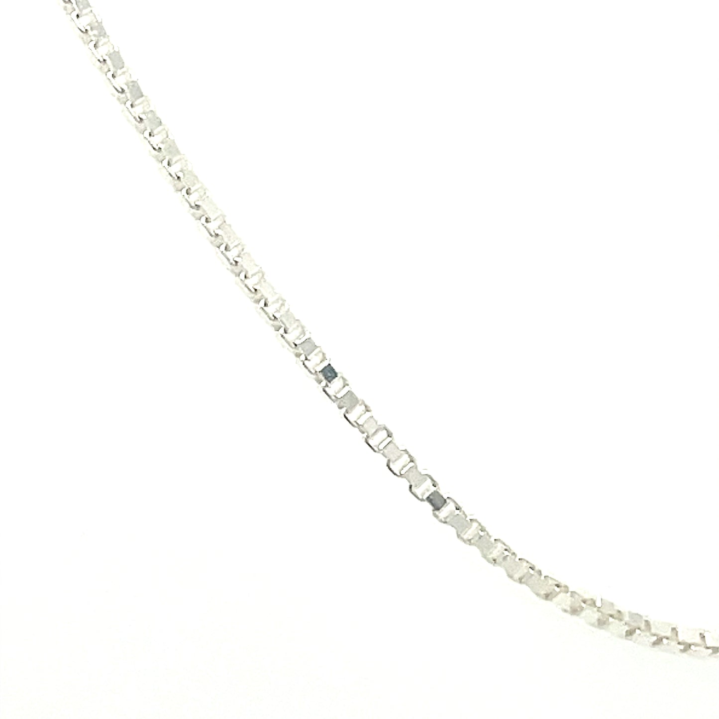 Light box chain - sterling silver