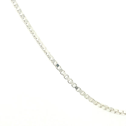 Light box chain - sterling silver
