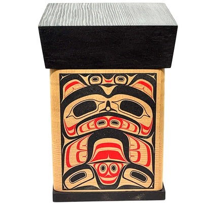 Bentwood Box - Bear - Black