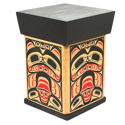 Bentwood Box - Bear - Black