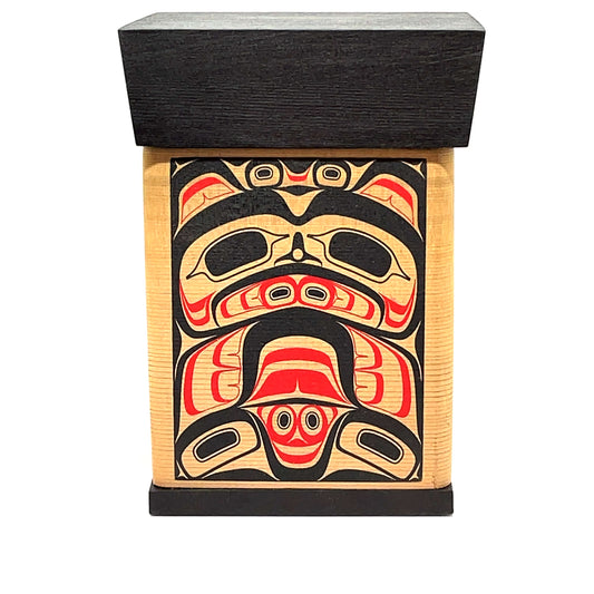 Bentwood Box - Bear - Black