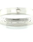 Bangle - Sterling Silver - 1/2" - Hummingbirds