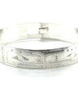 Bangle - Sterling Silver - 1/2" - Orca & Eagle