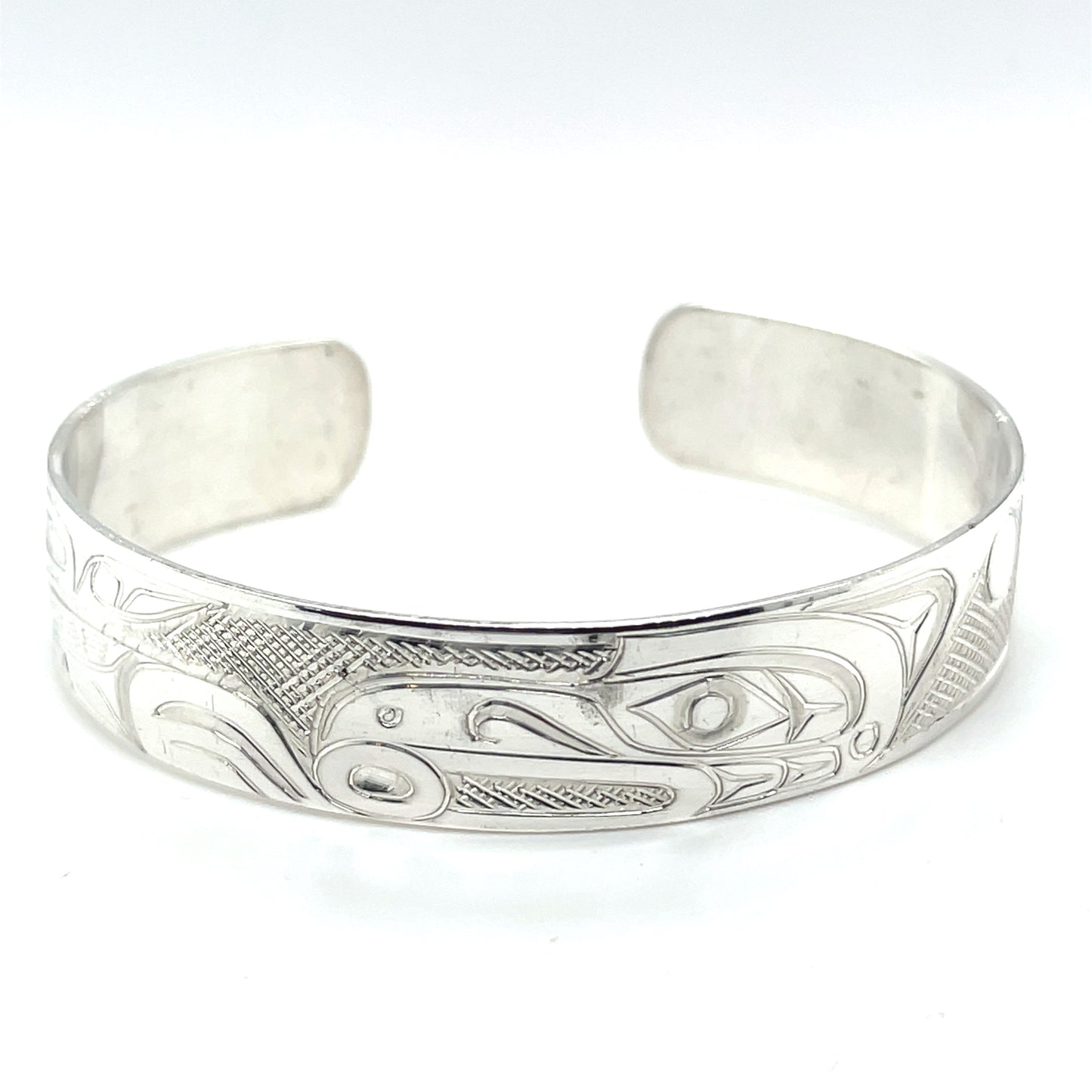Bracelet - Sterling Silver - 1/2" - Thunderbird