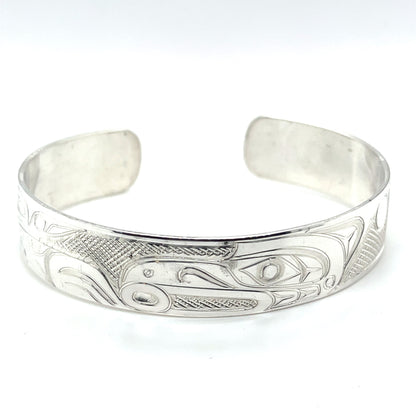 Bracelet - Sterling Silver - 1/2" - Thunderbird