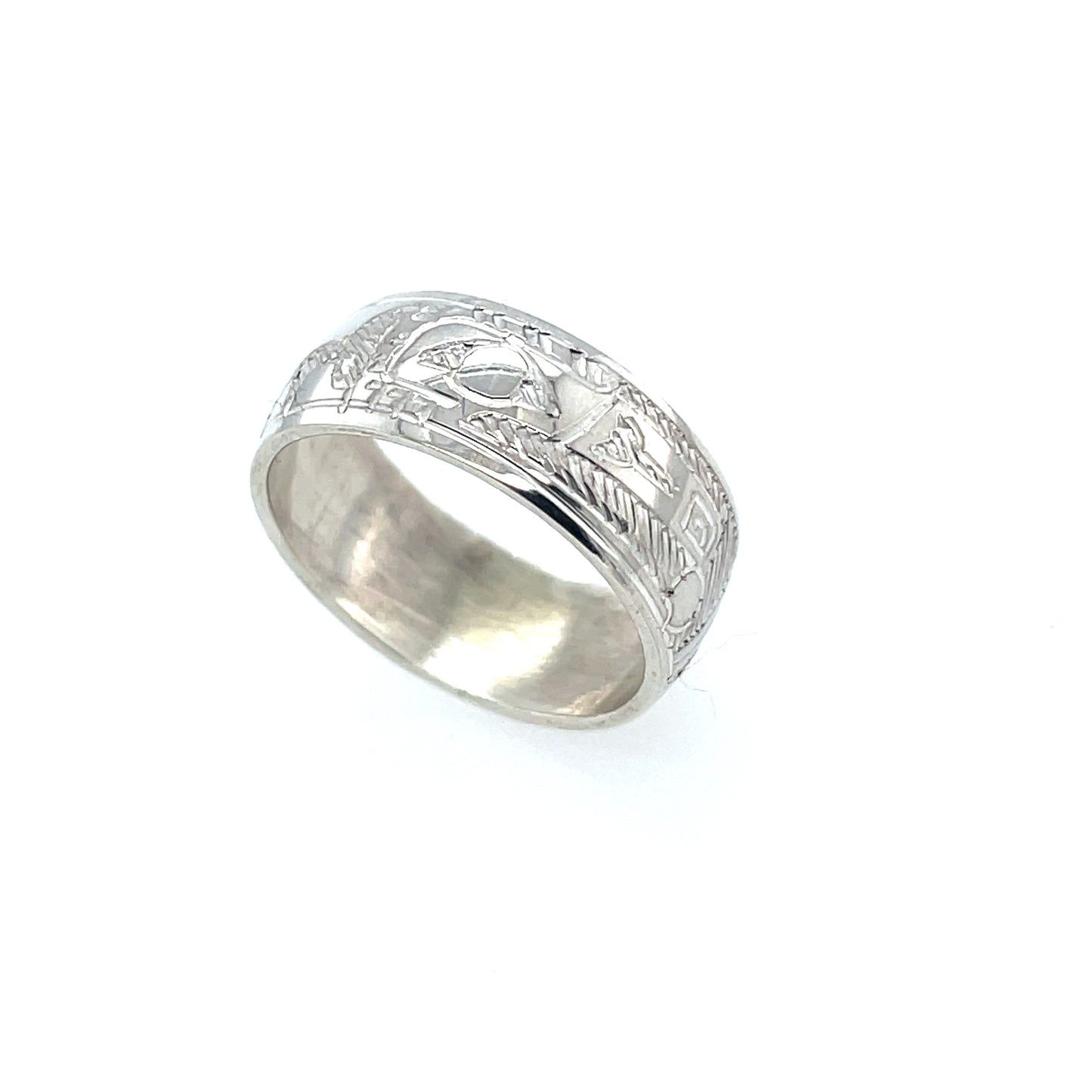 Ring - Sterling Silver - 5/16" - Raven