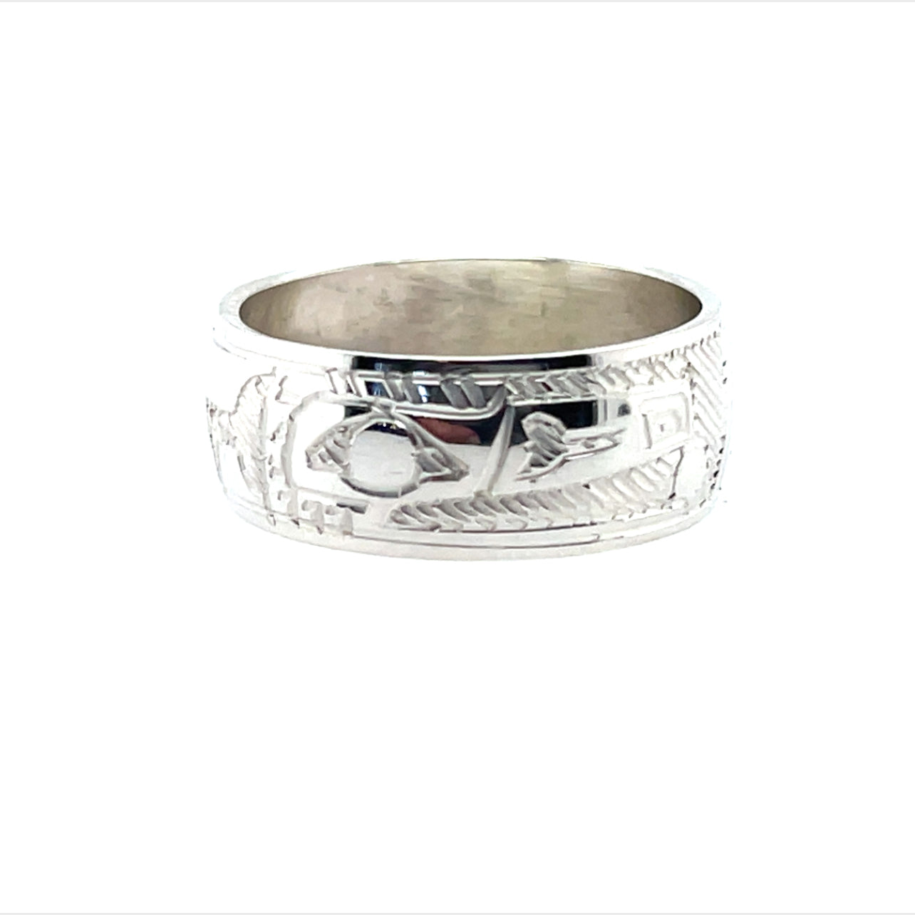 Ring - Sterling Silver - 5/16" - Raven
