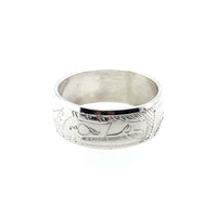 Ring - Sterling Silver - 5/16" - Eagle