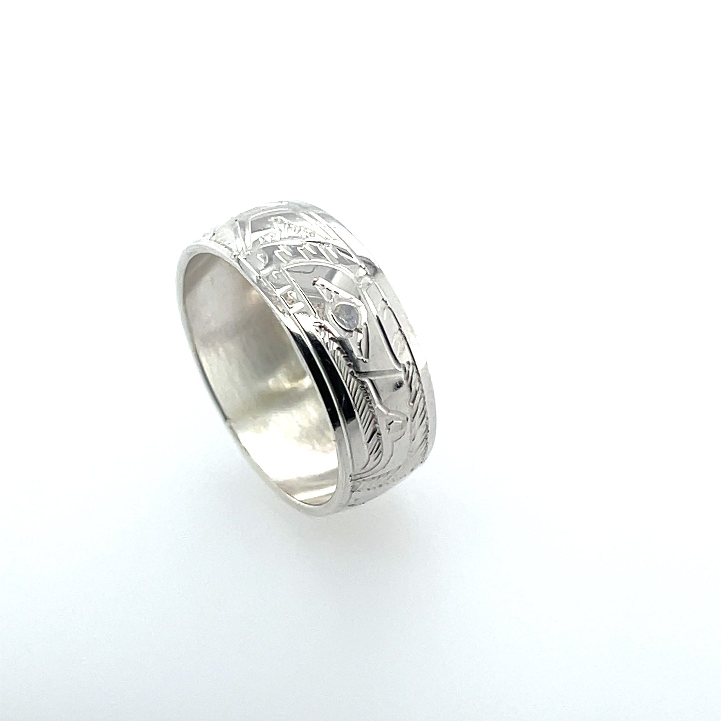 Ring - Sterling Silver - 5/16" - Eagle