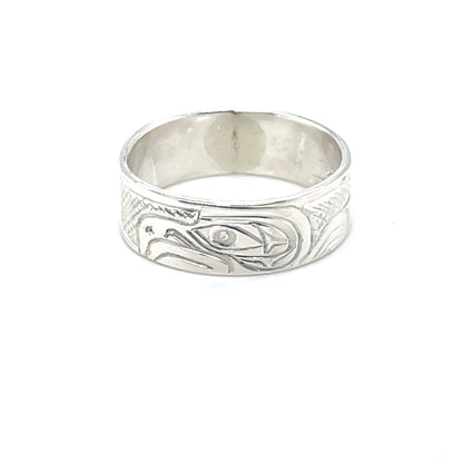 Ring - Sterling Silver - 1/4" -  Eagle