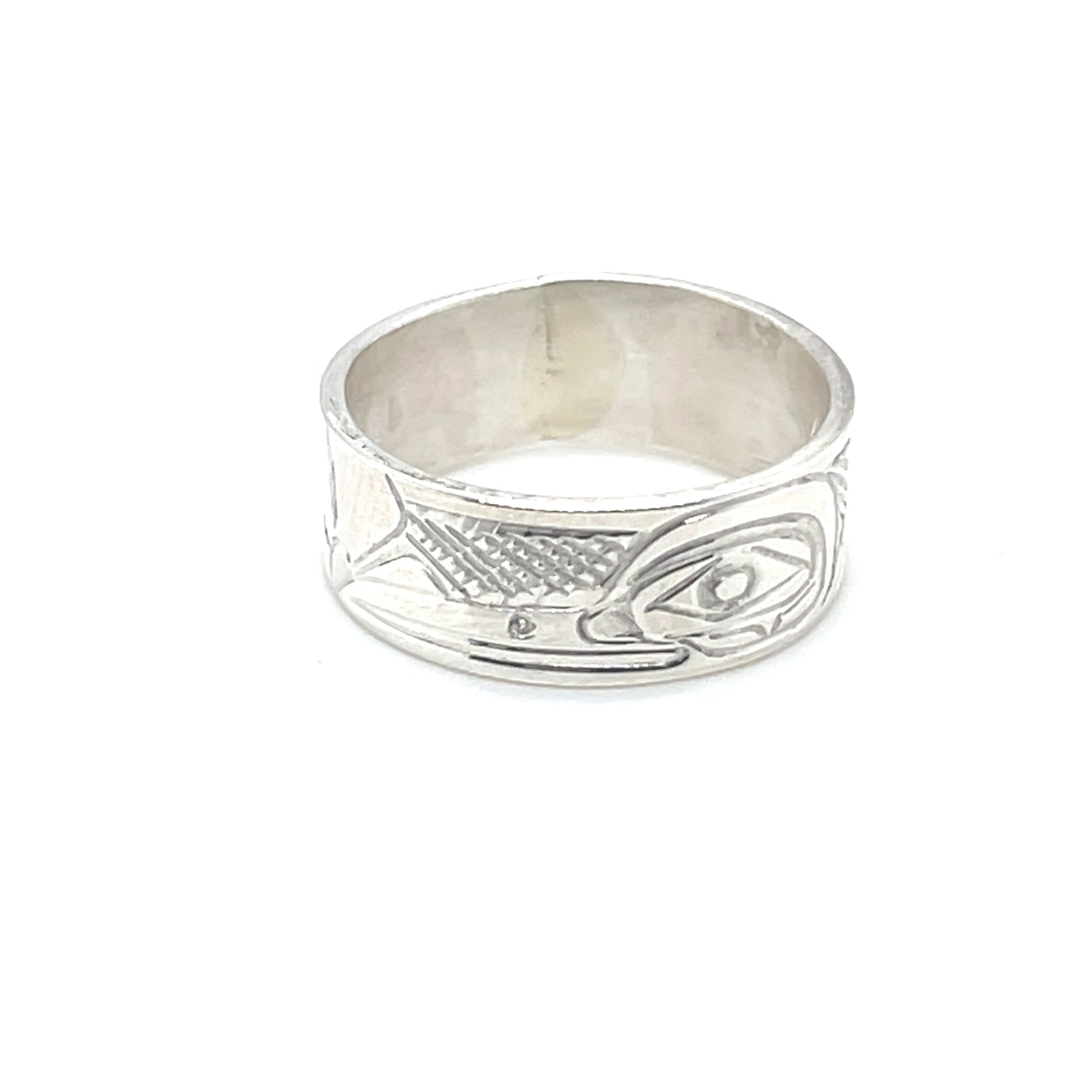 Ring - Sterling Silver - 1/4" -  Hummingbird