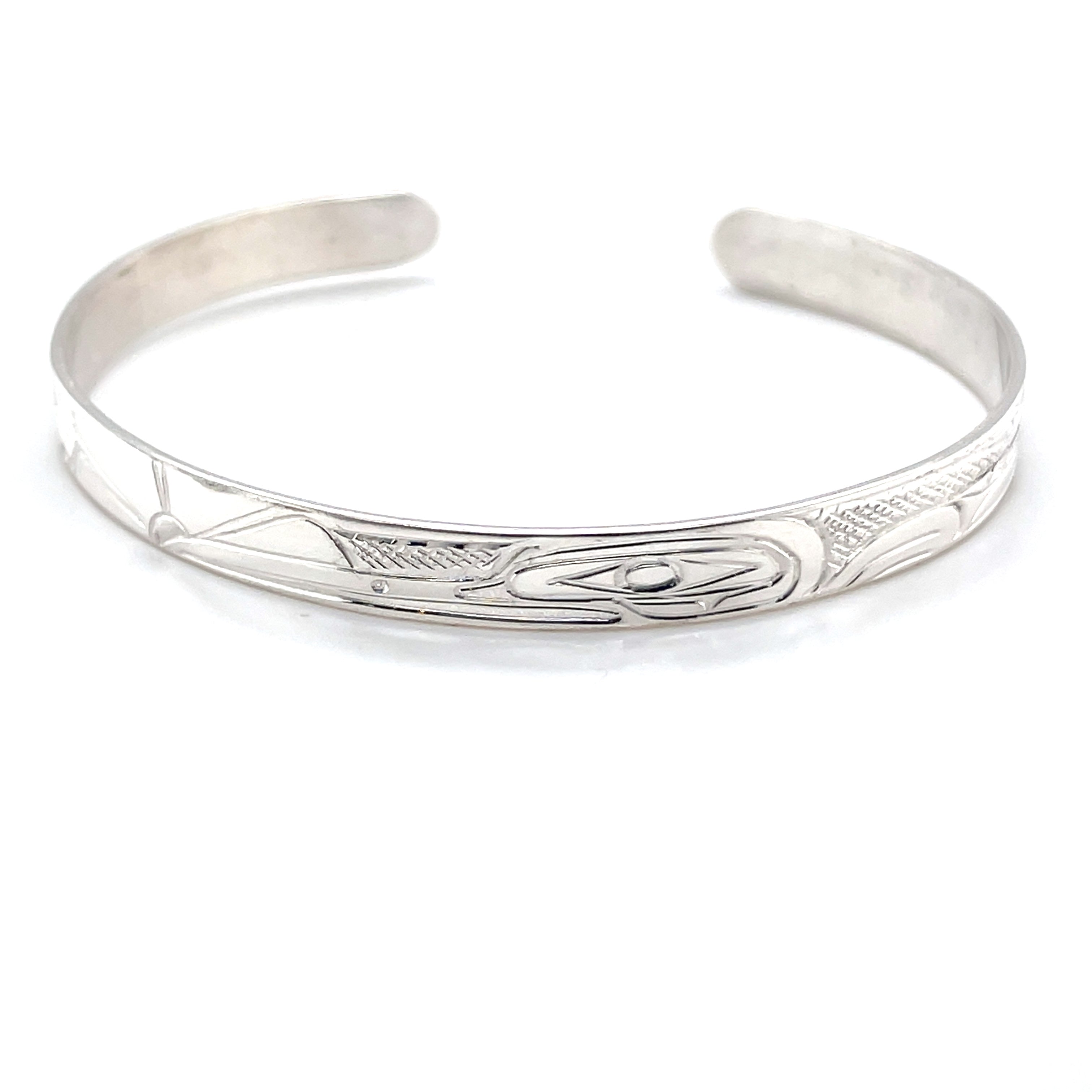 Bracelet - Sterling Silver - 1/4&quot; - Hummingbird