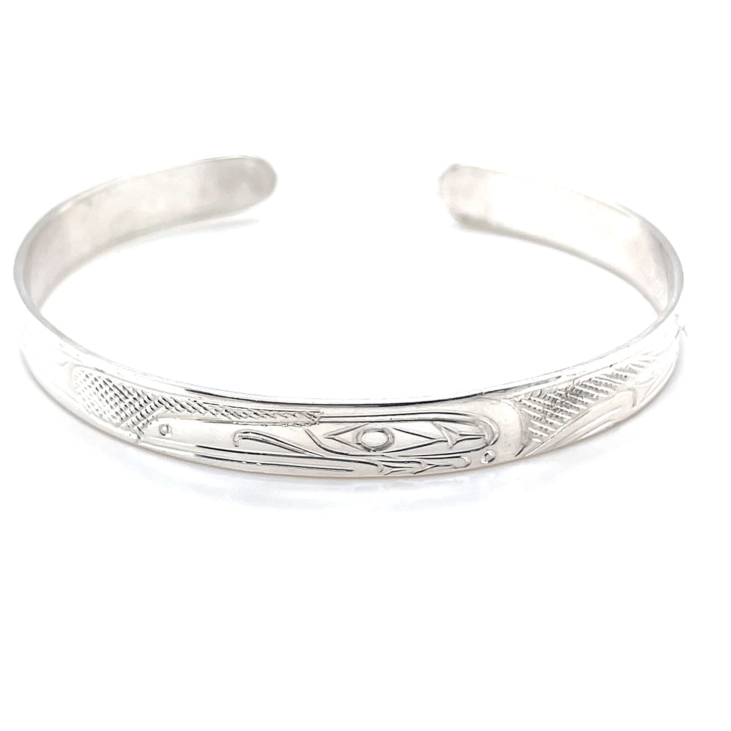 Bracelet - Sterling Silver - 1/4" - Raven