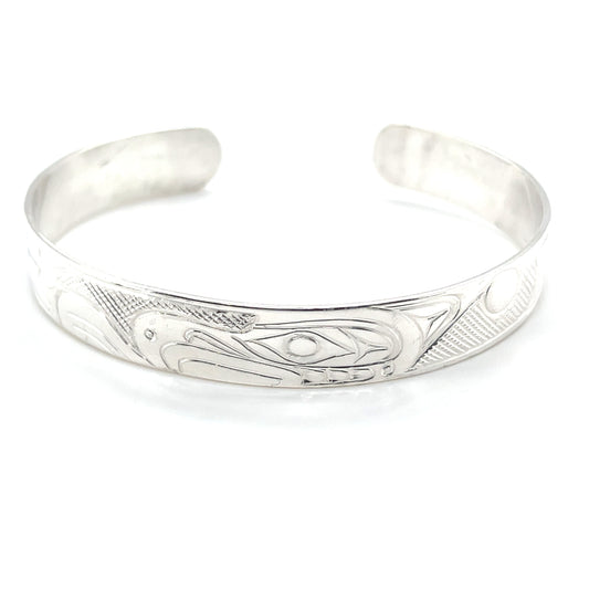 Bracelet - Sterling Silver - 3/8" - Thunderbird