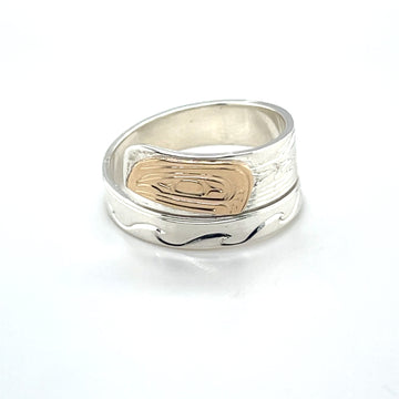 Ring - Gold & Silver - Wrap - 1/4