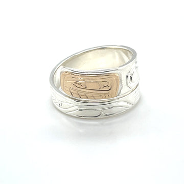 Ring - Gold & Silver - Wrap - 1/4