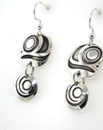 Earrings - Sterling Silver - Double Salmon