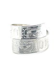 Ring - Sterling Silver - Wrap - 1/4" - Orcas