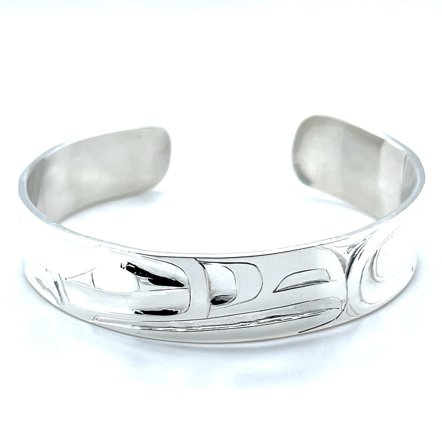 Bracelet - Sterling Silver - 1/2" - Raven