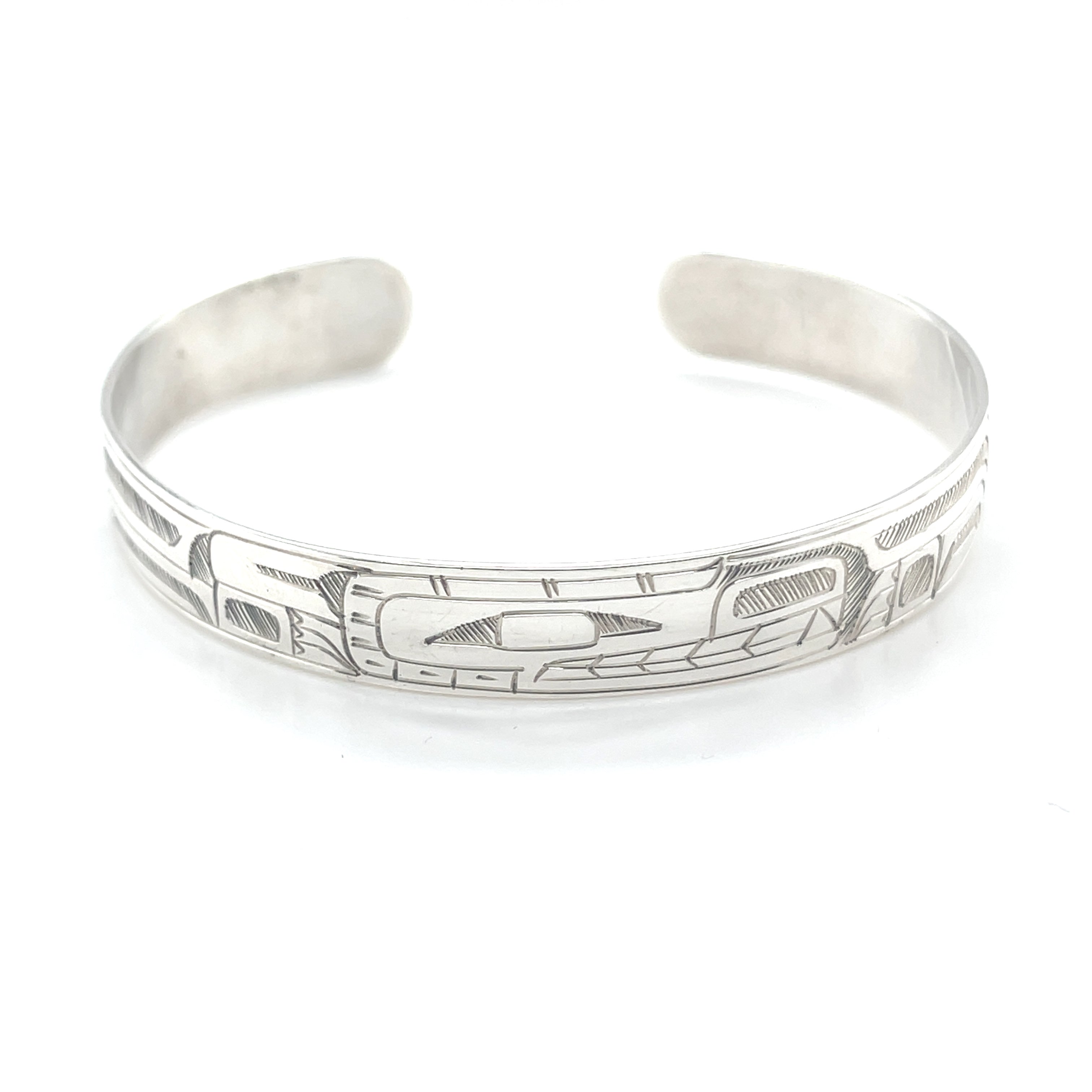 Bracelet - Sterling Silver - 3/8&quot; - Bear