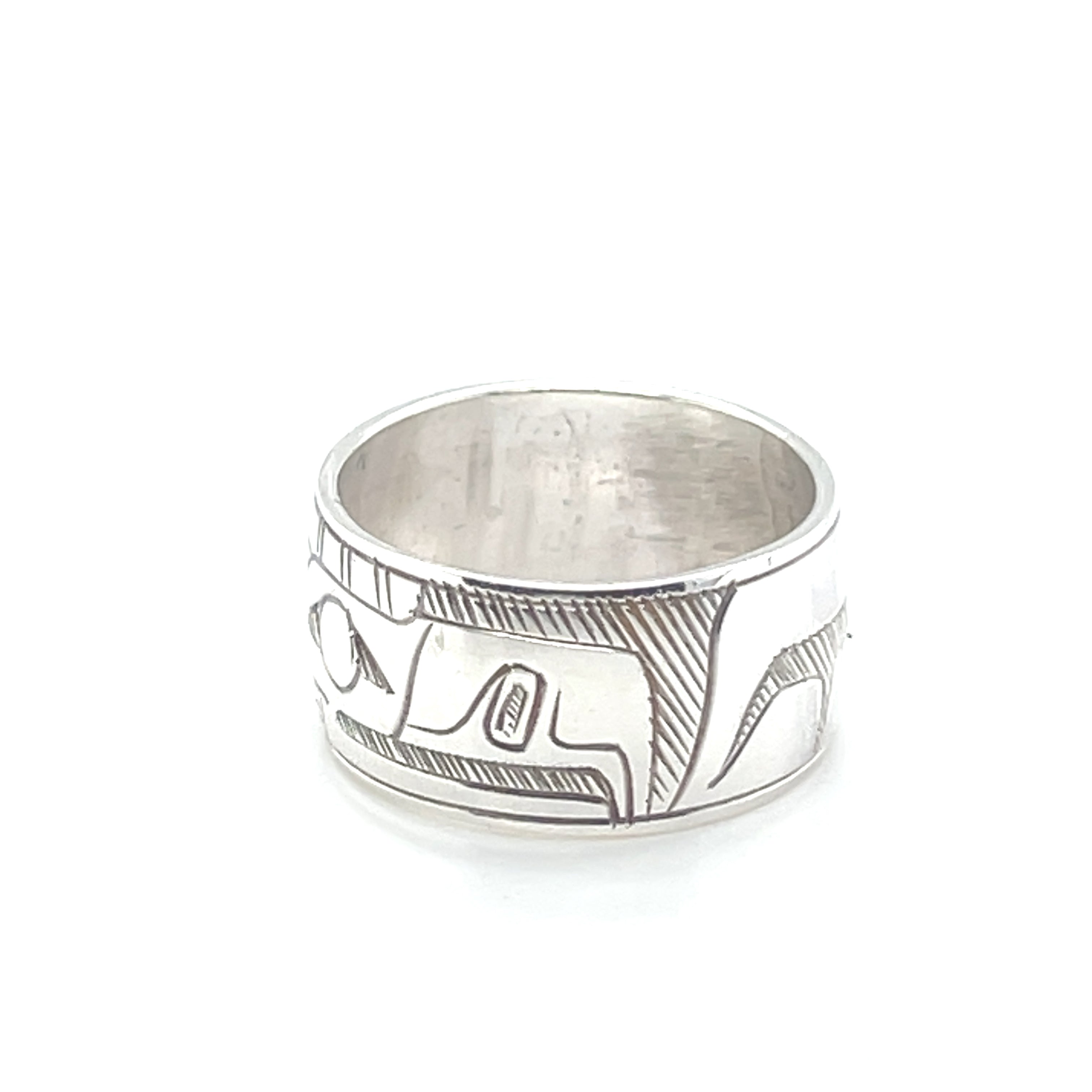 Ring - Sterling Silver - 3/8&quot; - Eagle