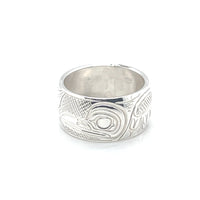 Ring - Sterling Silver - 3/8" - Hummingbird - Size 6