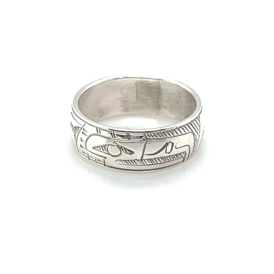 Ring - Sterling Silver - 1/4" - Eagle