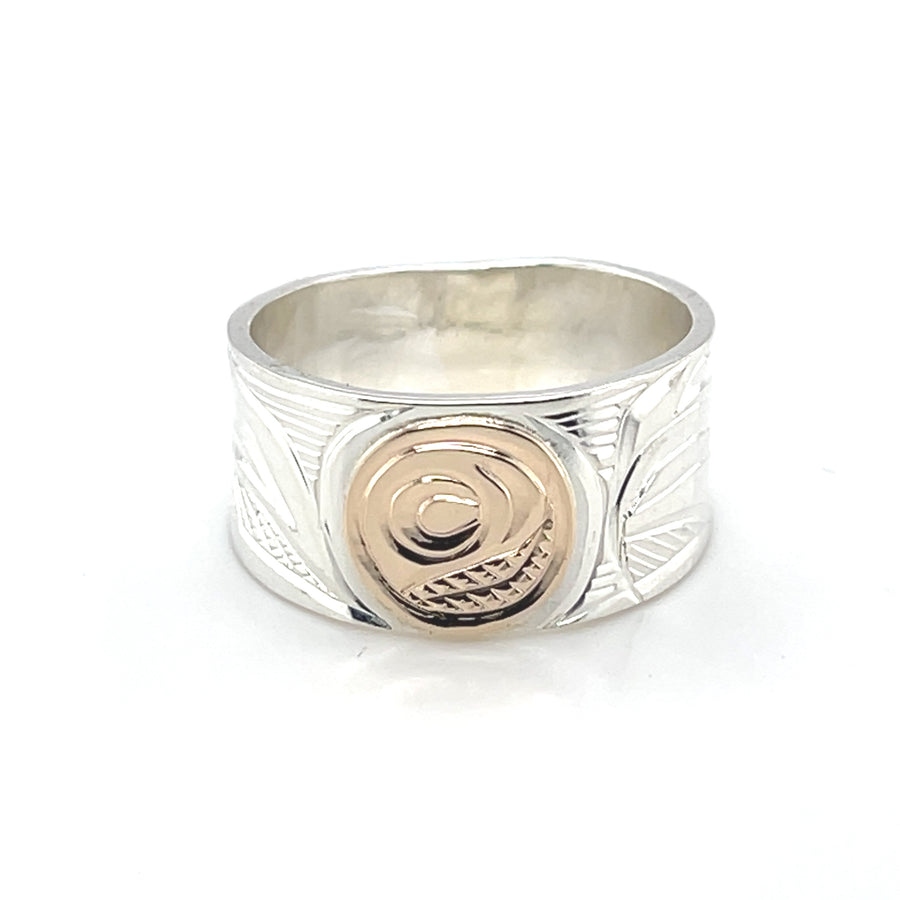 Ring - Gold & Silver - 3/8