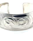Bracelet - Sterling Silver - 1" - Thunderbird