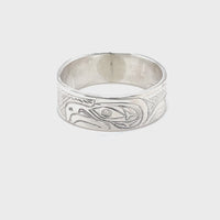 Ring - Sterling Silver - 1/4" -  Eagle
