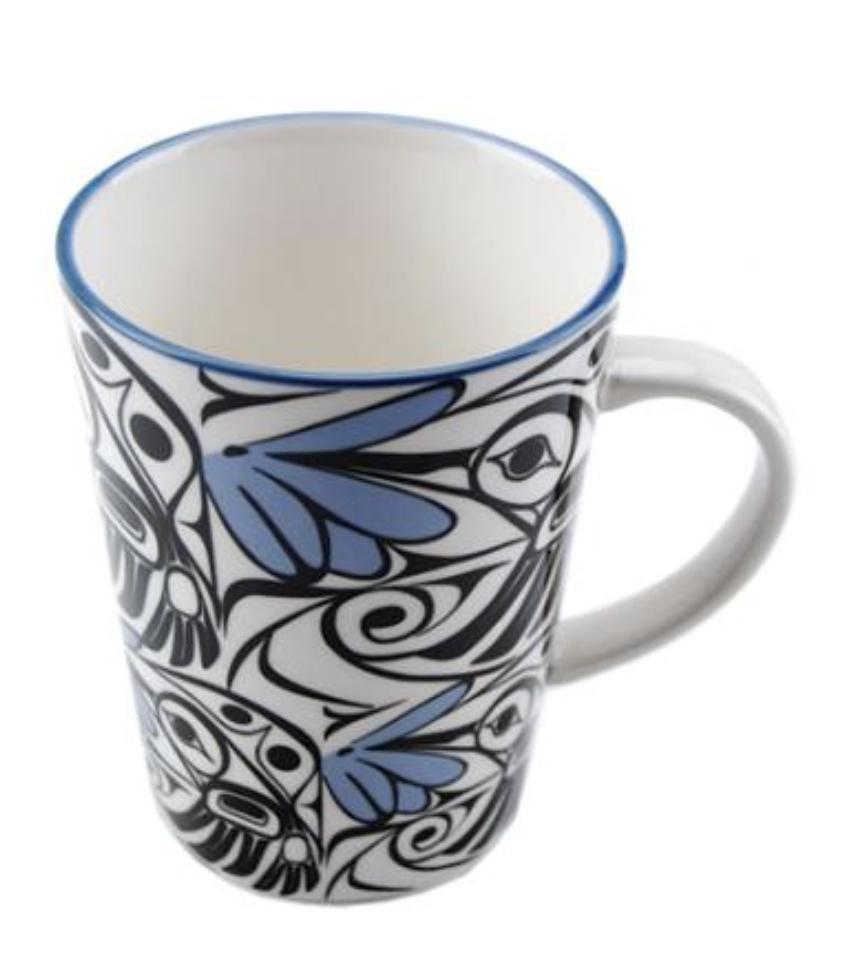 Mug - Porcelain - Hummingbird