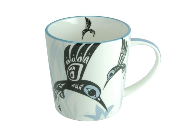 Mug - Porcelain - Hummingbird