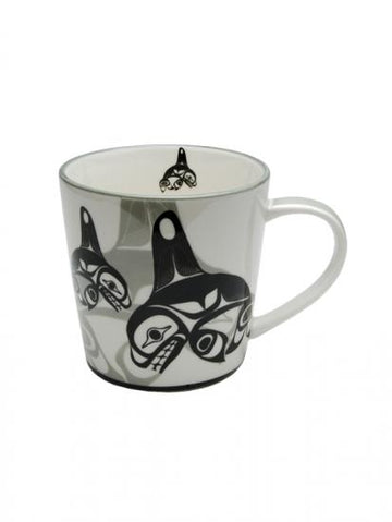Mug - Porcelain - Many Whales