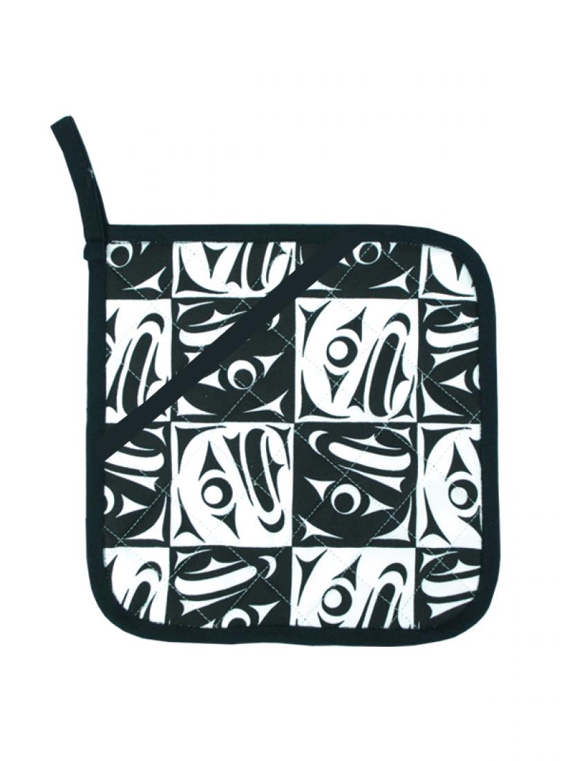 Pot Holder - Cotton - Salmon All Over