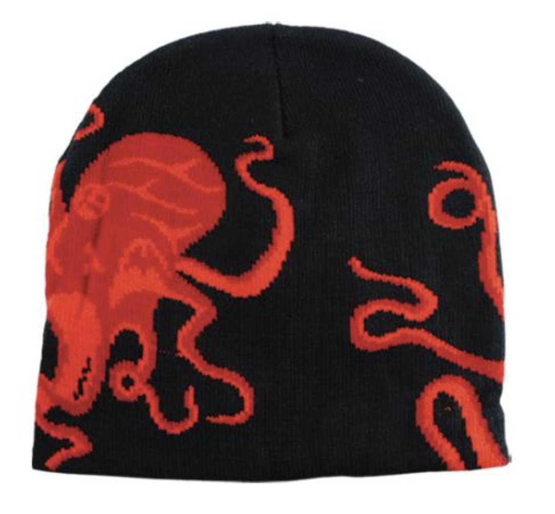Toque - Octopus - Red