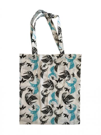 Tote Bag - Cotton - Hummingbird