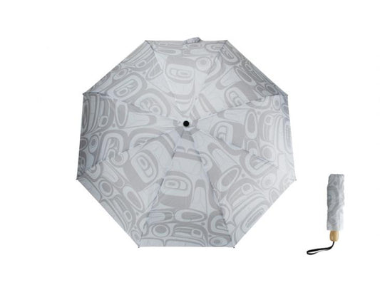 Umbrella - Raven - White