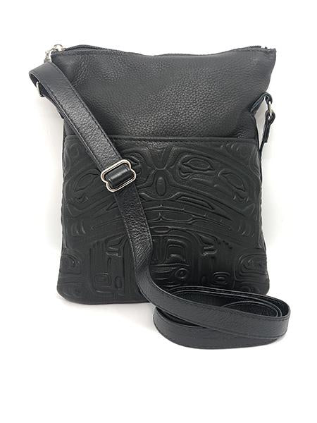 Purse - Solo - Deerskin - Bear - Black