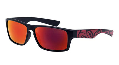Sunglasses - Brent - Red