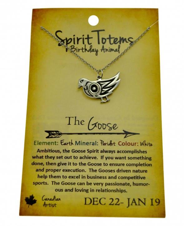 Necklace - Goose Spirit Totem - Dec 22-Jan 19