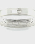 Bangle - Sterling Silver - 1/2" - Hummingbirds