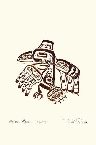 Card - Reid - Copper - Haida Raven (Xuuya) - 6x9