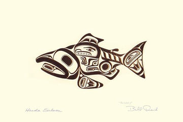 Card - Copper - Haida Salmon (Skaagi) - 6x9