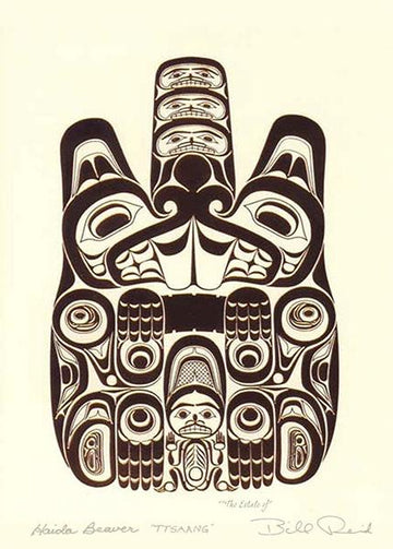 Card - Copper - Haida Beaver (Ttsaang) - 6x9