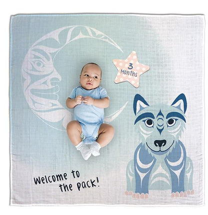 Blanket - Baby - Wolf & Moon