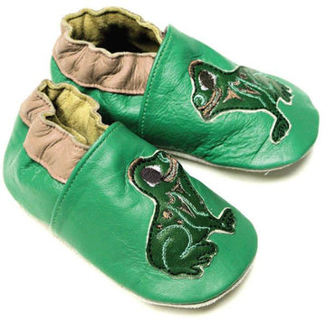 Soft Sole Shoes - Infant - Leather - Frog