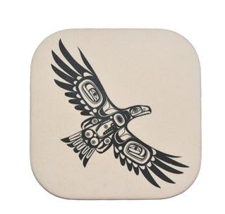 Coasters - Bamboo - Set of 4 - Soaring Eagle