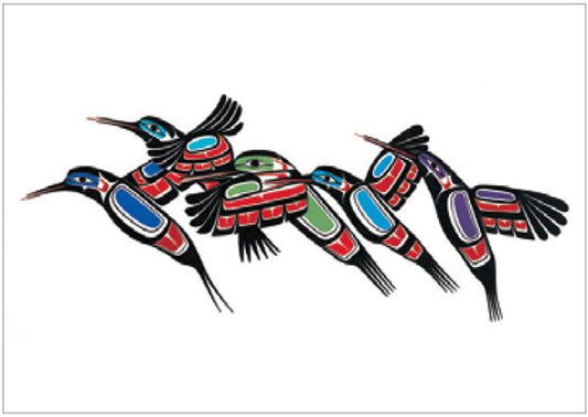 Card - Hummingbirds - 5x7